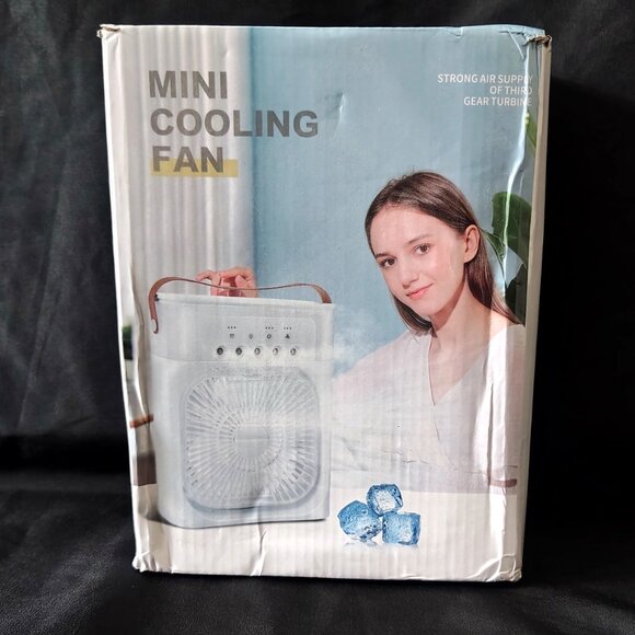 3In1 Portable  HouseholdFan AIr Conditioner  Small Air Cooler LED Night Light - Picture 3 of 12